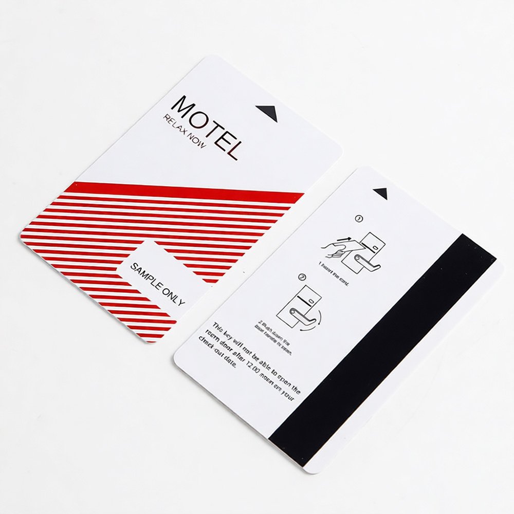 Motel RFID hotel key card custom PVC door lock access card