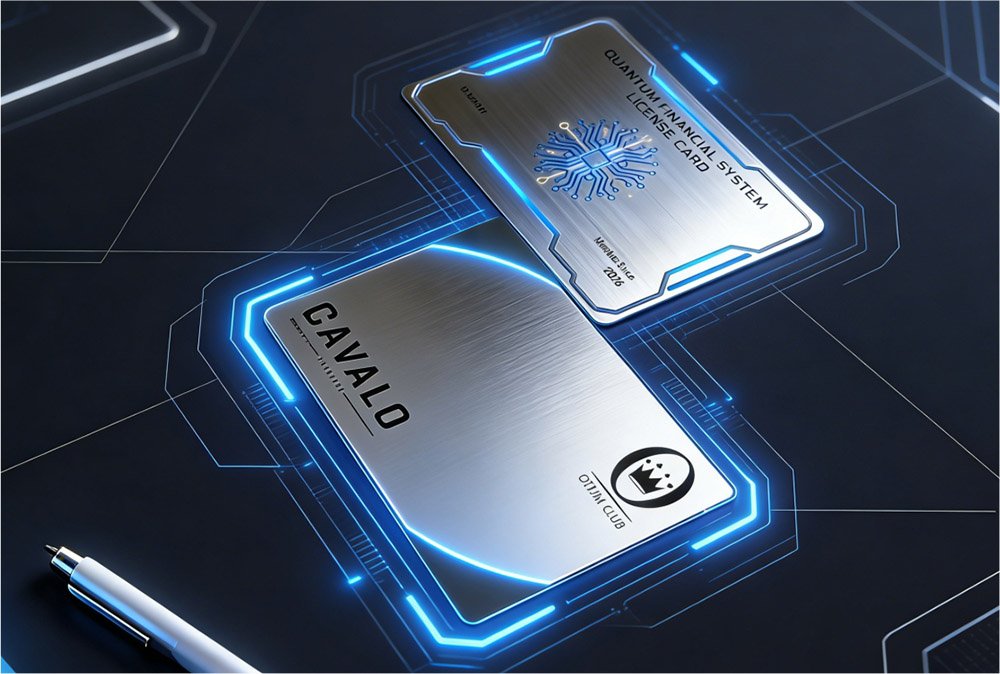 Premium metal NFC smart card design