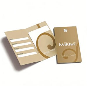 Hotel key card holder with clear PVC construction, vertical orientation, pre-punched slot for lanyard, fits standard CR80 hotel key cards 86x54mm