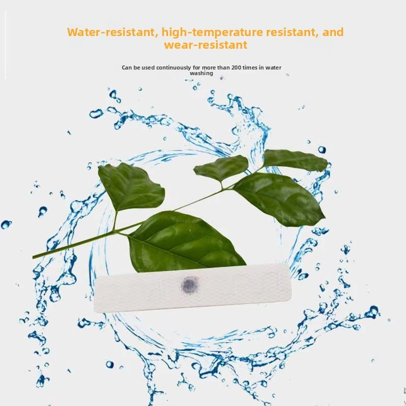 RFID washable label with water-resistant, high-temperature resistant and wear-resistant properties, durable for 200+ wash cycles, designed for industrial laundry and textile tracking applications