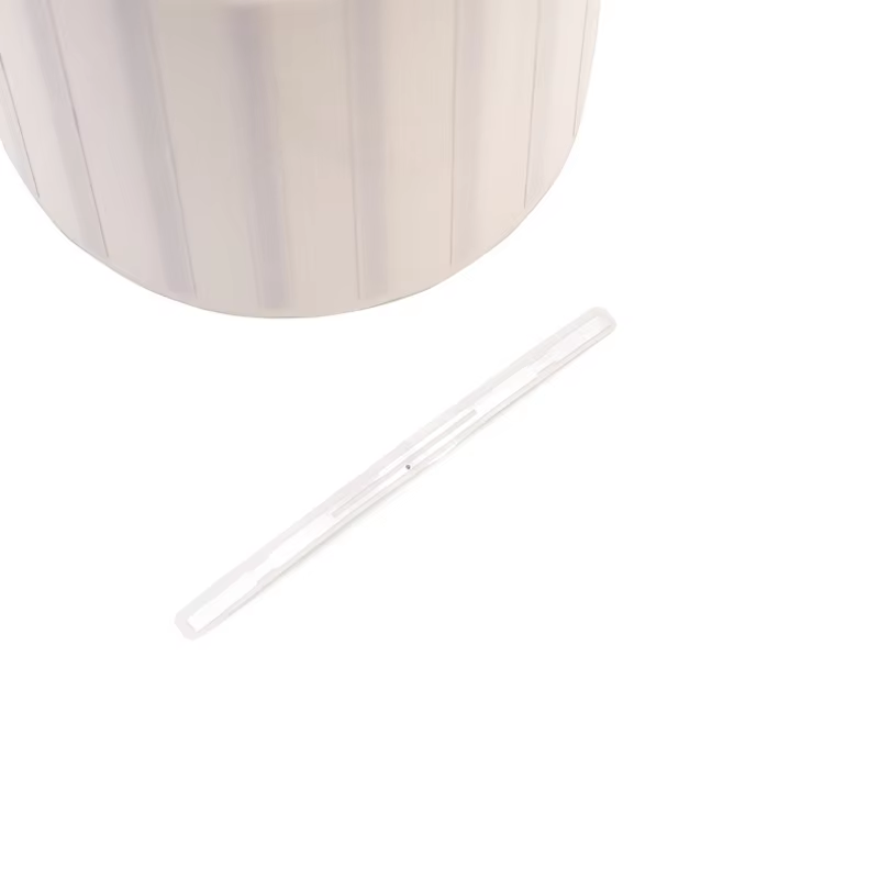 UHF RFID library and archive tag for book tracking, durable adhesive label with long-range performance for inventory management, self-checkout and anti-theft protection in libraries and archives